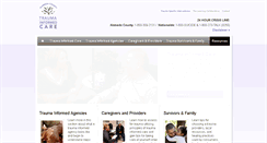 Desktop Screenshot of alamedacountytraumainformedcare.org